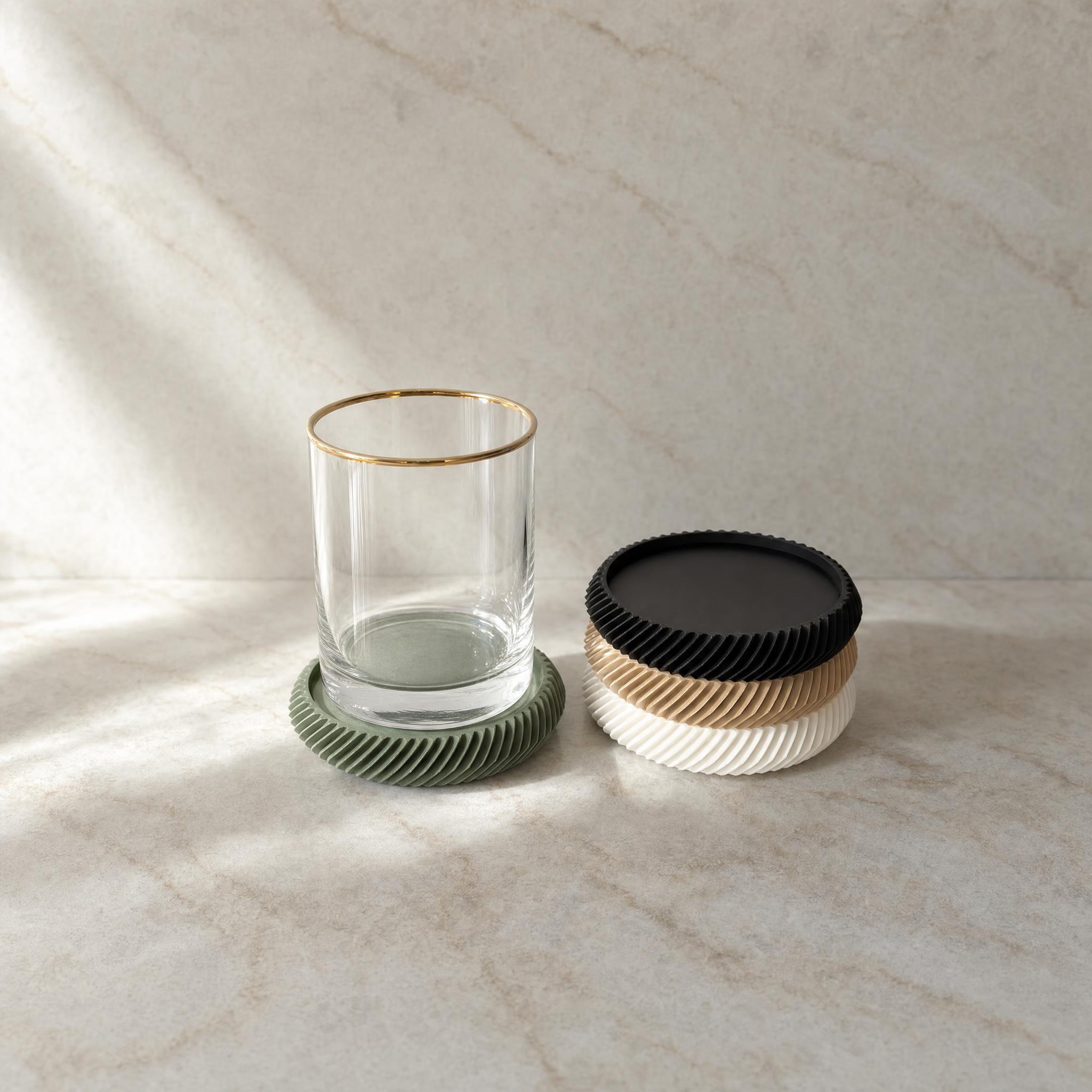 Helix Stackable Coaster Set – photo 5